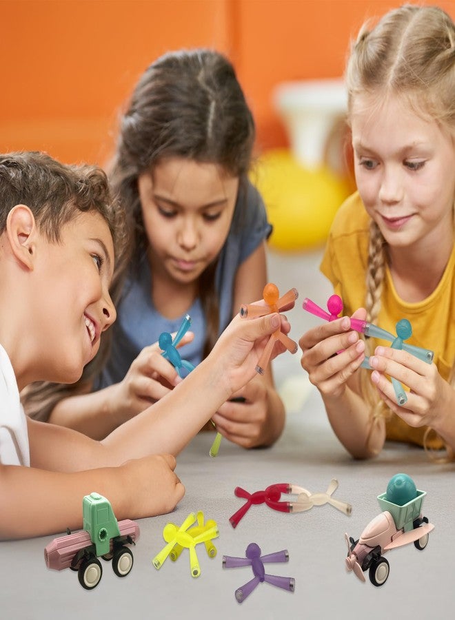 MAGMEN Enhanced Grip Magnetic Fidget Toys 10 Pack Strong Magnets - Travel Entertainment Sensory Toys Kids Ages 3-12 ADHD Autism - Quiet Classroom Airplane Car - Desk Toys Adults - Stress Relief - Image 4